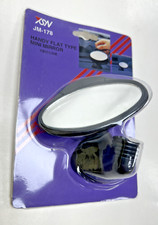 4 Flat Surface Blind Spot Mirror Black Jh-178b