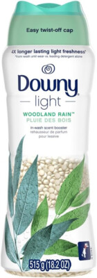 Downy Light Woodland Rain In-Wash 18.2 oz. Scent Booster Beads Sealed HTF  