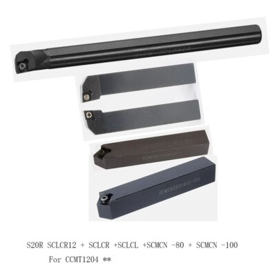 5PCS 20mm CNC lathe rotary turning boring tool holder For CCMT1204