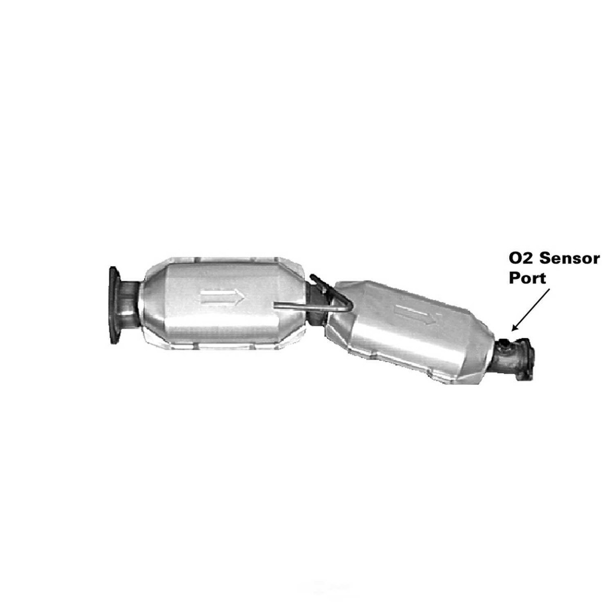 こーじタチカワ◆バーチカル◆W4100×H2000◆Z-2506BL21 Catalytic Converter-OHV, 2 Door AP Exhaust fits 95-96 Ford