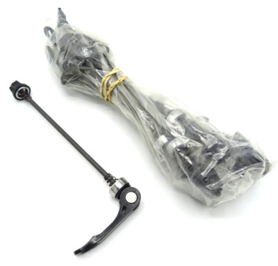 Fahrrad Schnellspanner Hinterradnabenspieß schwarz 165 mm Trade Vorteilspack 10er 2681-S14
