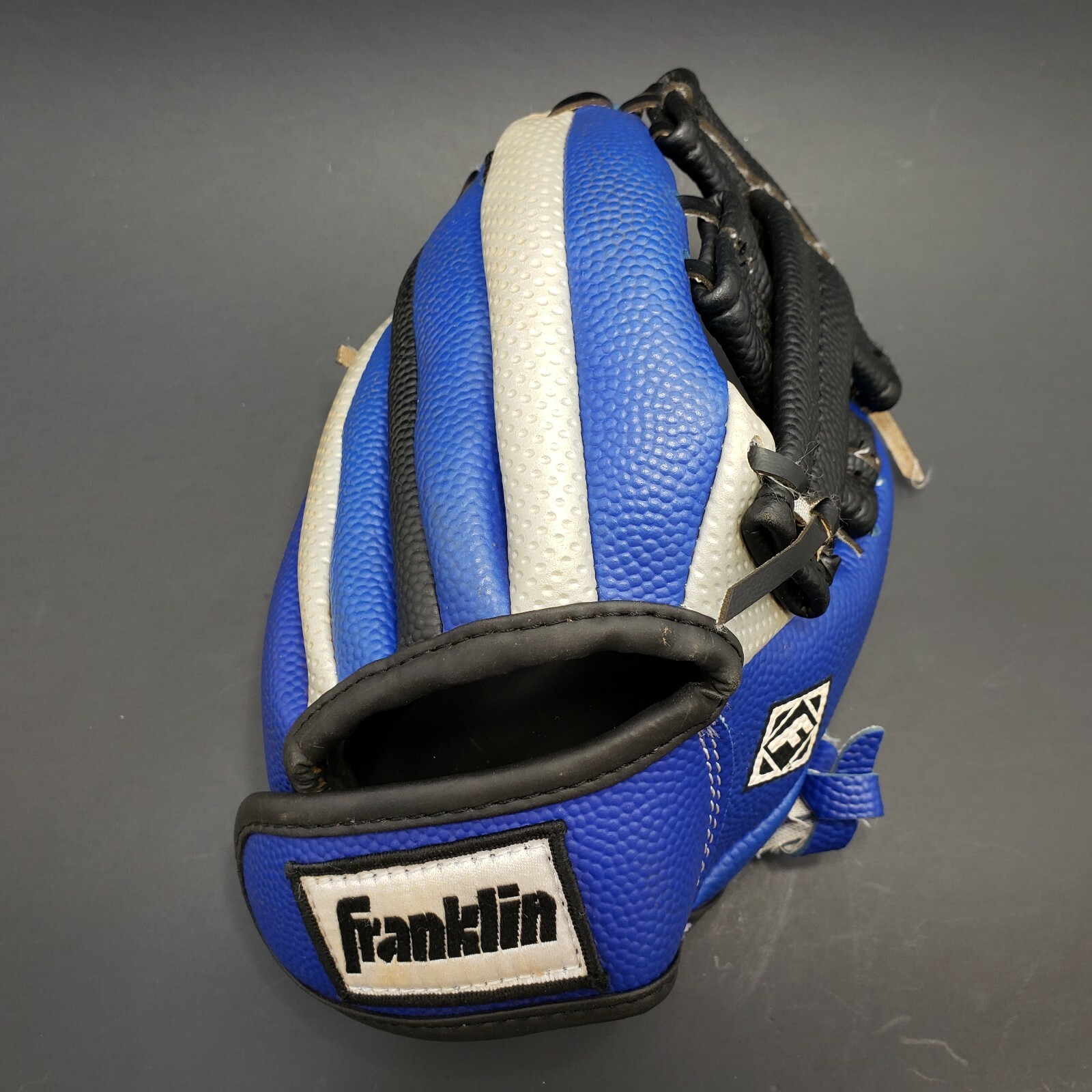 Franklin RTP 8.5N Baseball Glove T Ball Youth Blue Black Silver eBay