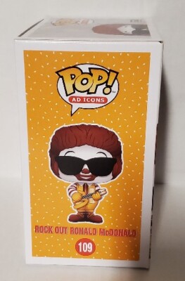 Funko Pop! Rock Out Ronald McDonald #109 | eBay