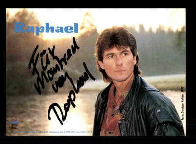 Raphael Autogrammkarte Original Signiert ## BC 149588