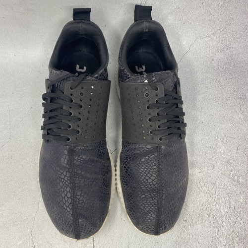 Adidas Adicross Bounce Golf Shoes Spikeless Men's Sz 11.5 M Black Side Lace - Picture 4 of 9