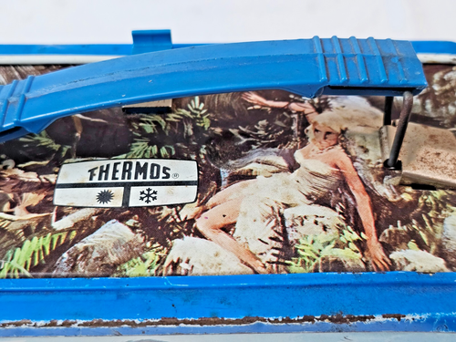 1977 KING KONG Metal Lunchbox With Thermos Great Colors World Trade Center - Picture 4 of 20