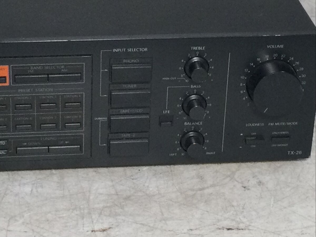 Vintage Onkyo TX-26 Quartz Synthesized Digital Stereo Vintage Onkyo TX-26 Quartz Synthesized Digital Stereo