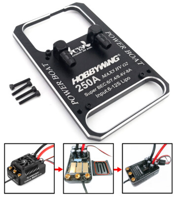 ESC Water Cooling Plate Water cooled Pad for Hobbywing Max5 G2 250A ESC RC Boat