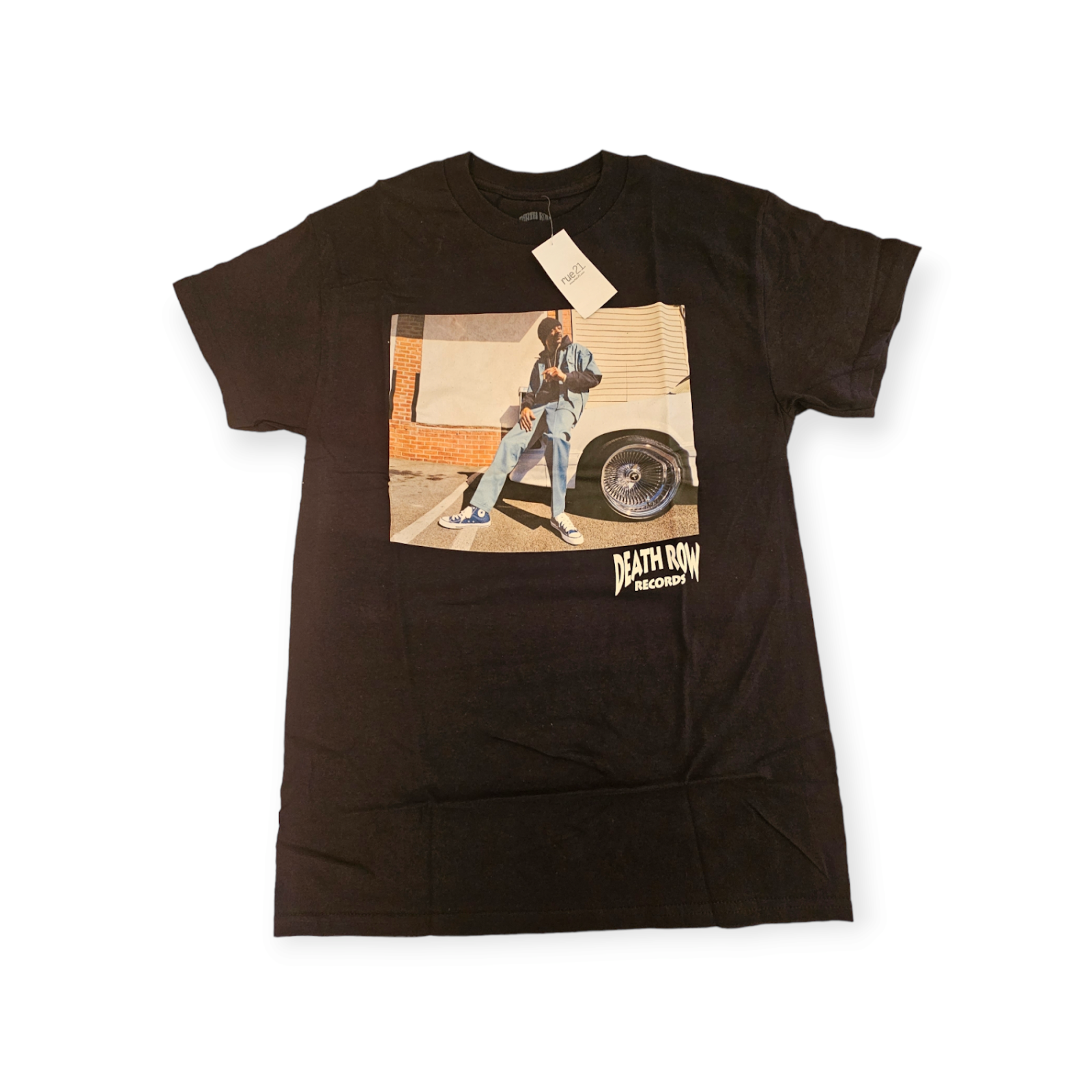 FILA T shirt Rue 21 uomo S Death Row Records nera prezzo al pubblico consigliato $24 99 nuova con etichette