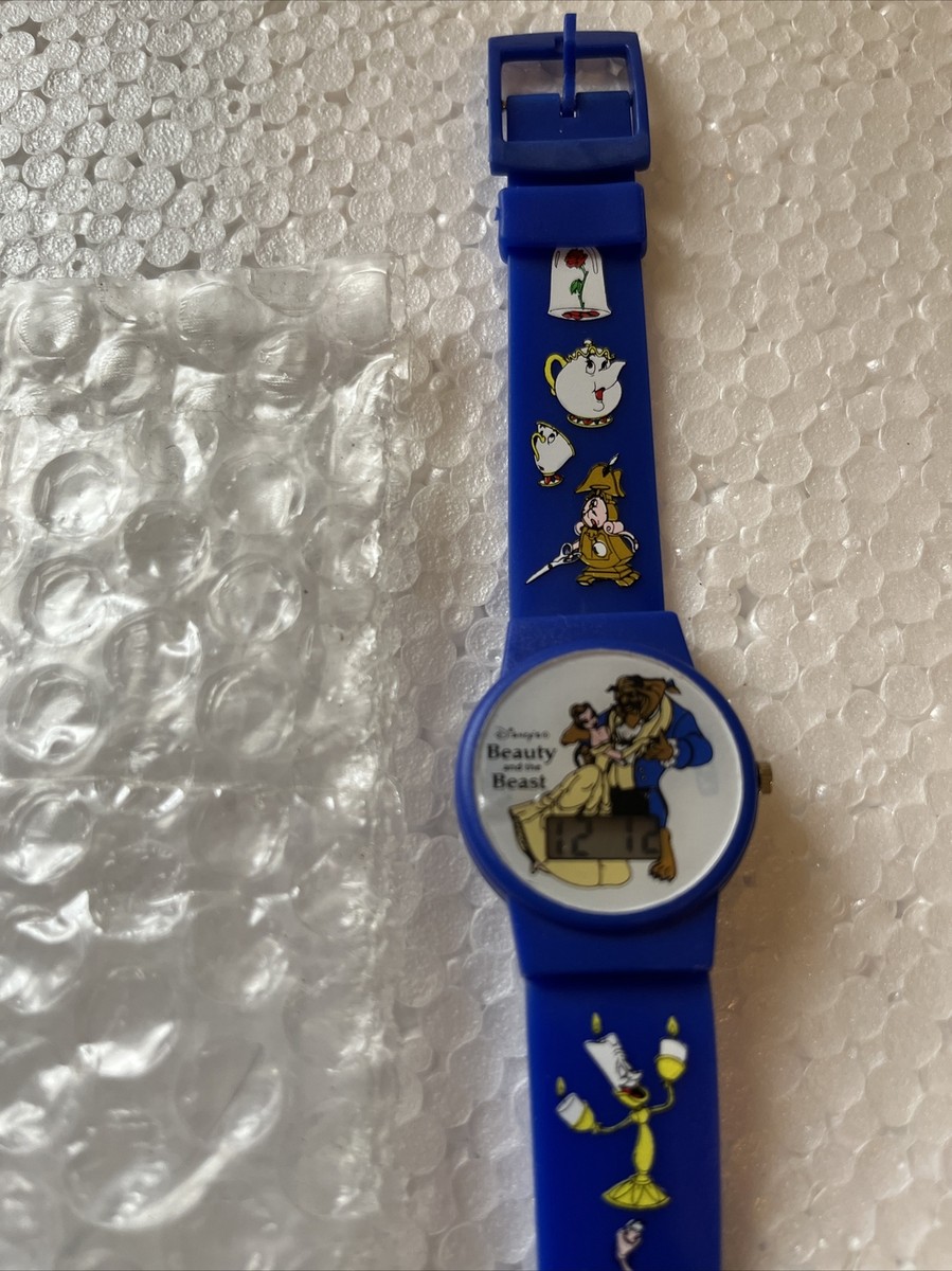 Vintage Disney Beauty and the Beast Digital Watch 90's Y2K Kids | eBay