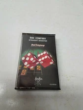 Vintage Bad Company Straight Shooter Cassette Tape CS 8502