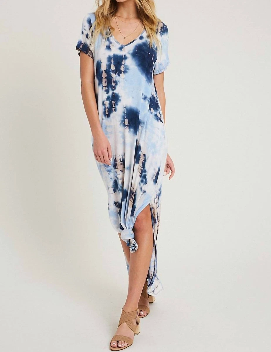 Tie dye tee shirt dress cheap