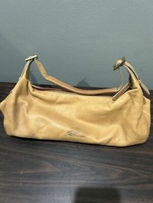 Nwt Stone Mountain Tan Pebble Leather Baguette Purse 