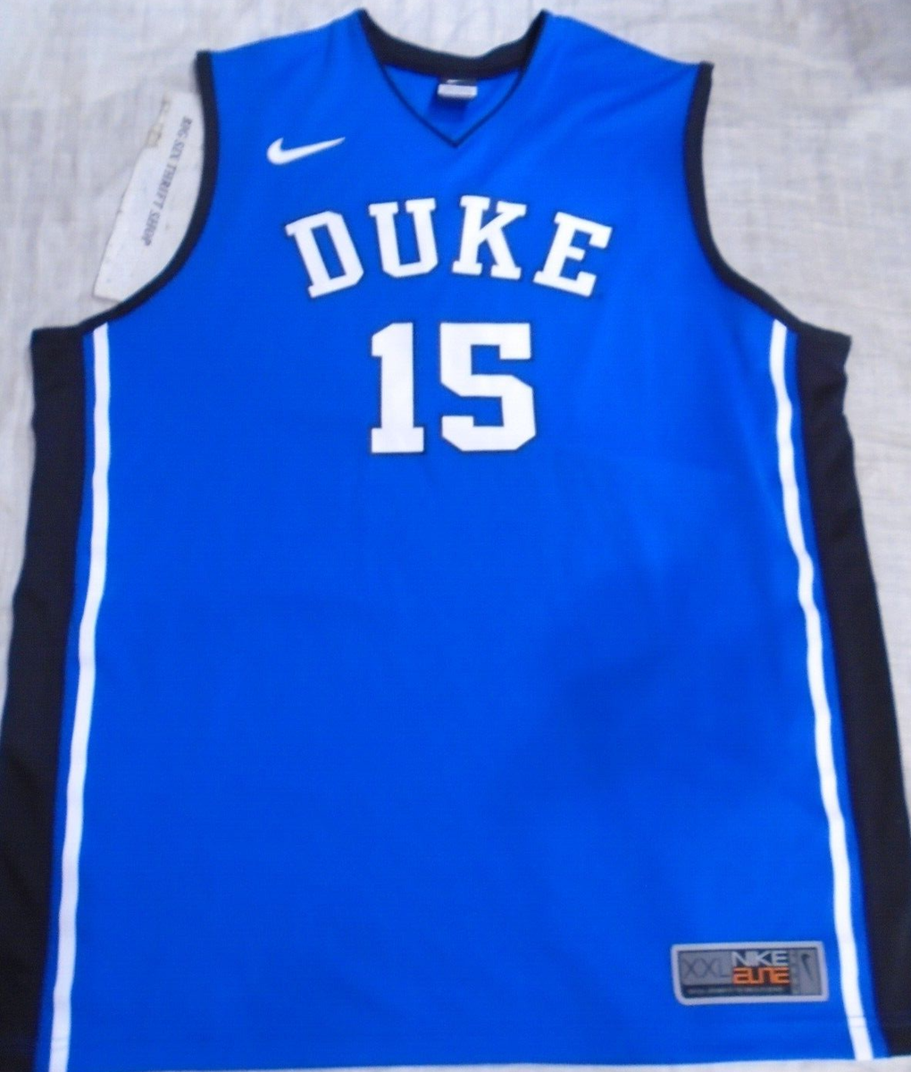 Duke University Blue Devils #15 Nike Elite Basketball NCAA Jersey
