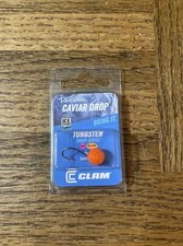 Clam Caviar Drop 1/10 UV Glow Orange-BRAND NEW-SHIPS N 24 HOURS