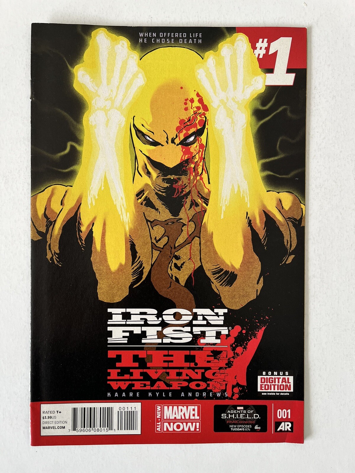 Iron Fist the Living Weapon 1 1st App of Pei and Brenda Swanson