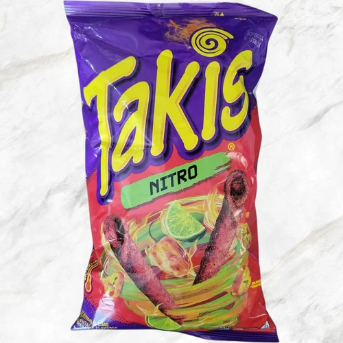 Takis Rolled Tortilla Chips NITRO HABANERO & LIME 9.9 Oz 1 Bag