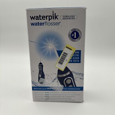 Waterpik Cordless Advanced Waterflosser, kabellose Munddusche mit 4 Aufsätzen