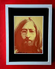 🔥ALEXANDER DULAC | JOHN LENNON Hand Signed Authentic Print Ed.of 10 COA