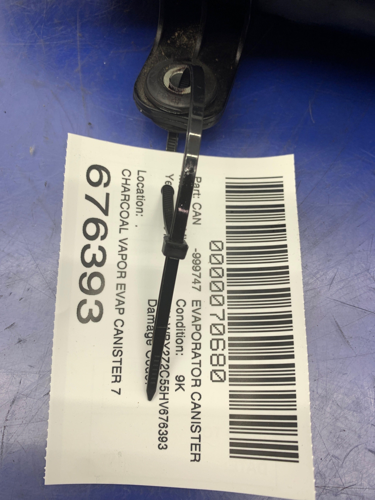 2014 - 2020 BMW I8 OEM CHARCOAL VAPOR EVAP CANISTER 7339205