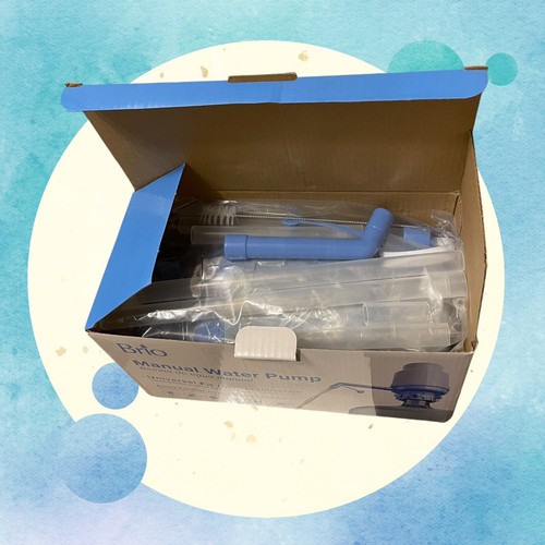 Brio Portable Water Dispenser Universal Fit Manual Drinking Water Pump NEW NIB - Imagen 10 de 10
