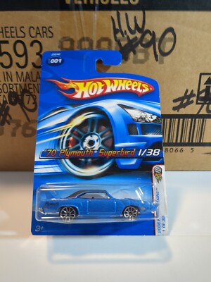 Hot Wheels 2006 First Editions '70 Plymouth Superbird Blue #001 | eBay