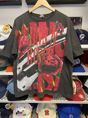 Rare! Guns N Roses vintage All Over Print Band Tee EUROPEAN Rare! Guns N Roses vintage All Over Print Band Tee EUROPEAN