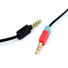 3.5mm Jack Audio Cable wire Remote for Skullcandy Crusher Wireless Headphones
