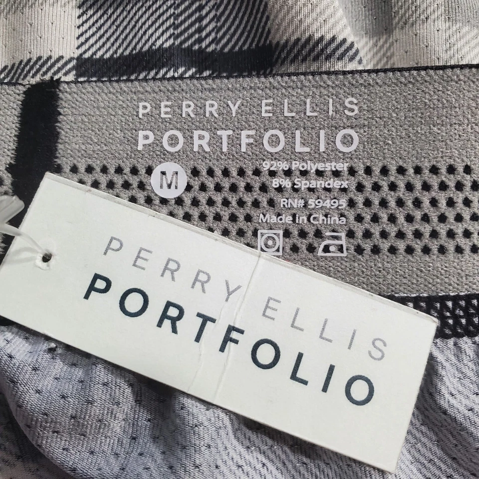 Perry Ellis 组合平角短裤 | 聚酯纤维和氨纶 | 中号 — 第 4/4 张图片