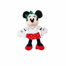 Disney Store Minnie Mouse Holiday Plush   Mini Bean Bag   9'' New 2019