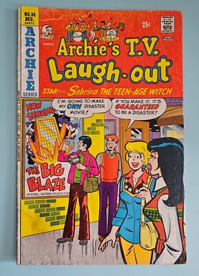 Archie 's T.V. Laugh-Out #36 Dec 1975 Sabrina The Teen-Age Witch Archie Comics