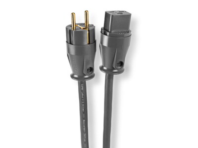 Supra Cables LoRad SPC 2.5 CS-EU Netzkabel gerade Stecker 3,0 m