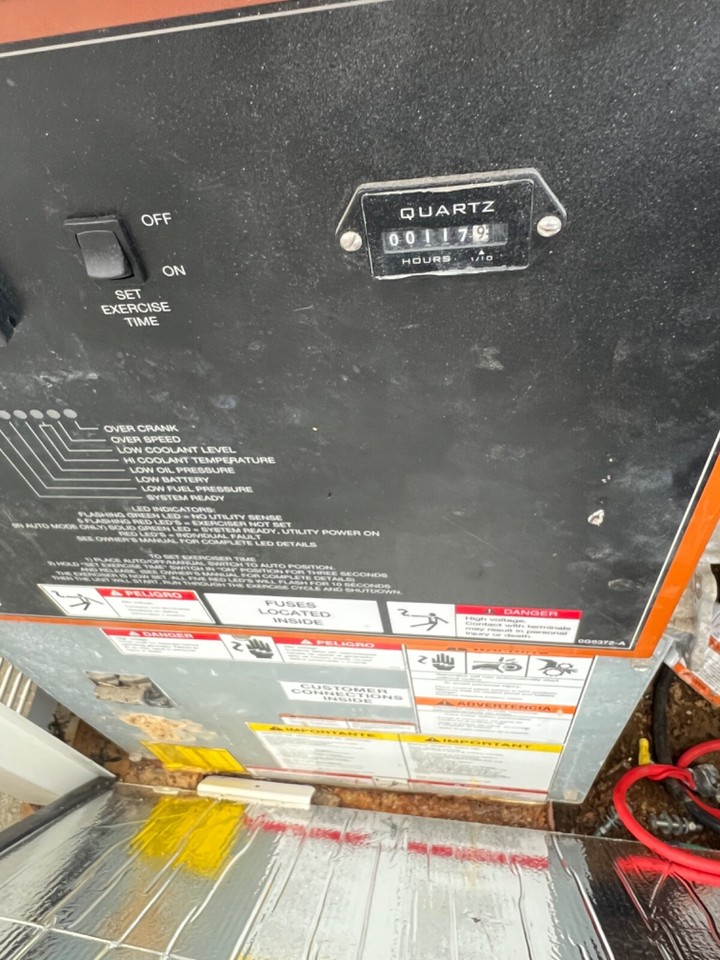 used generator Generac 25kw liquid cooled eBay