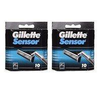 Gillette Sensor Refill Blade Cartridges 20 Count on sale Gillette Sensor Refill Blade Cartridges 20 Count on sale