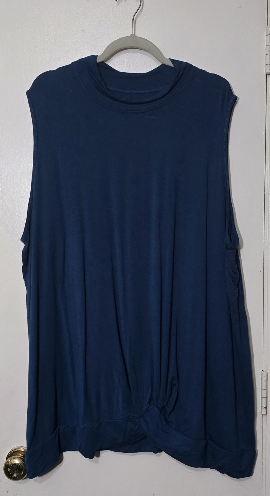 Lane Bryant LIVI Teal Top Size 30/32