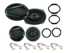 Gravity Front  Rear Car Door Speaker replacement for 2015-2023 Ford F-150