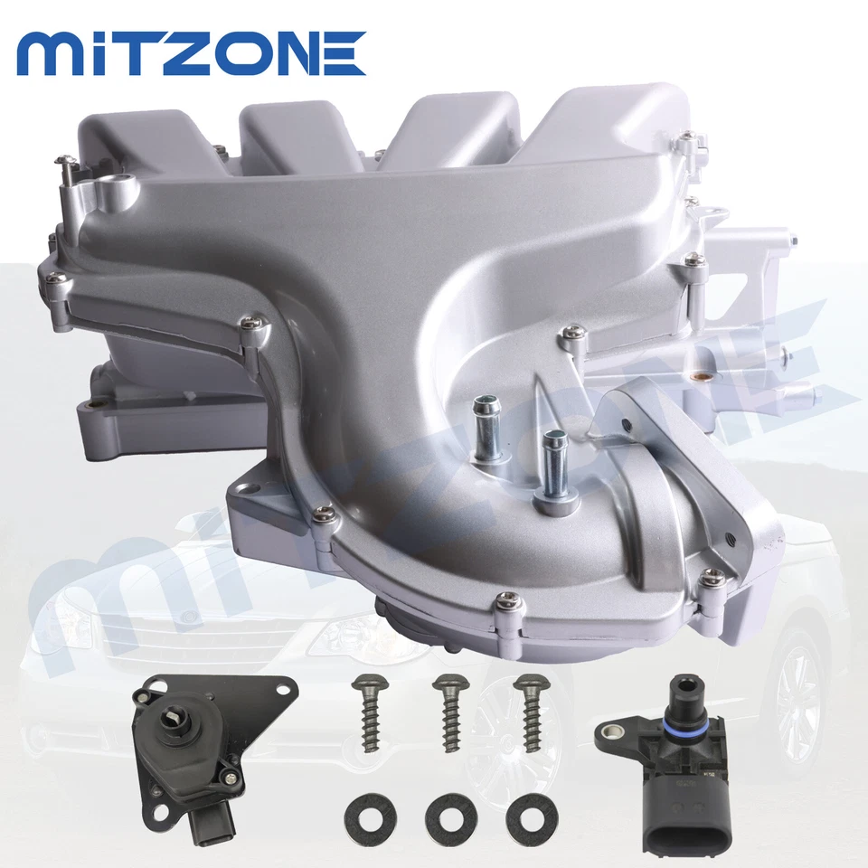 Colector de admisión de aluminio para 07-10 Jeep Chrysler Dodge Caliber Patriot Compass Foto 2 de 4