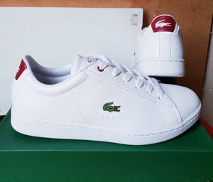 lacoste carnaby junior white