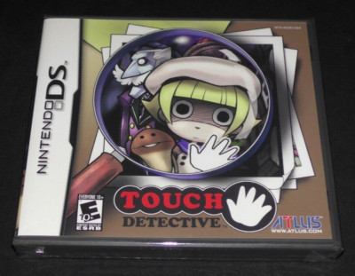 Touch Detective New Sealed Nintendo DS NDS Video Game Box Manual Cartridge Cart