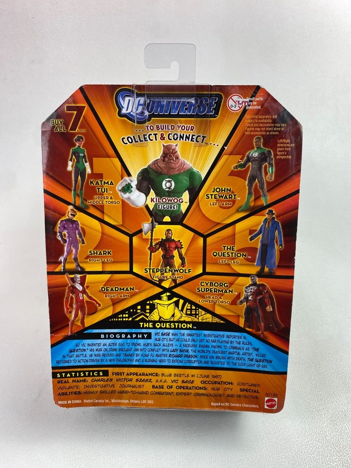 Steppenwolf Figure DC Universe Classics Steppenwolf Action Figure - Series 11 With Kilowog Build-A-Figure Piece Steppenwolf Collectible