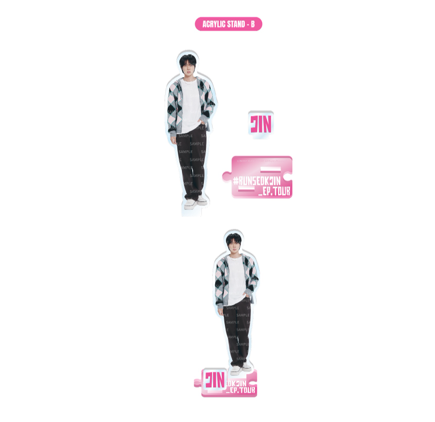 JIN BTS #RUNSEOKJIN_EP.TOUR in JAPAN OFFICIAL MERCHANDISE