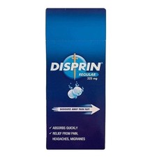 Disprin Regular (120 Tabletten) Brausetablette, zur Linderung von...
