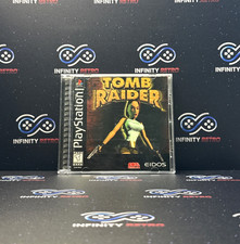 Tomb Raider Sony PlayStation 1 PS1 CIB Complete Refurbished Tested Free Shipping
