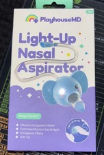 Booger Buddy Nasal Aspirator, Elephant - with LED Light for Babies  Toddlers...
