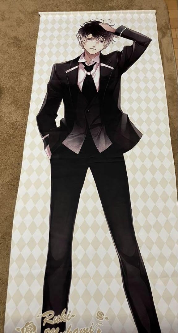 DIABOLIK LOVERS Ruki Mukami Tapestry Size Height 190cm Width 64cm