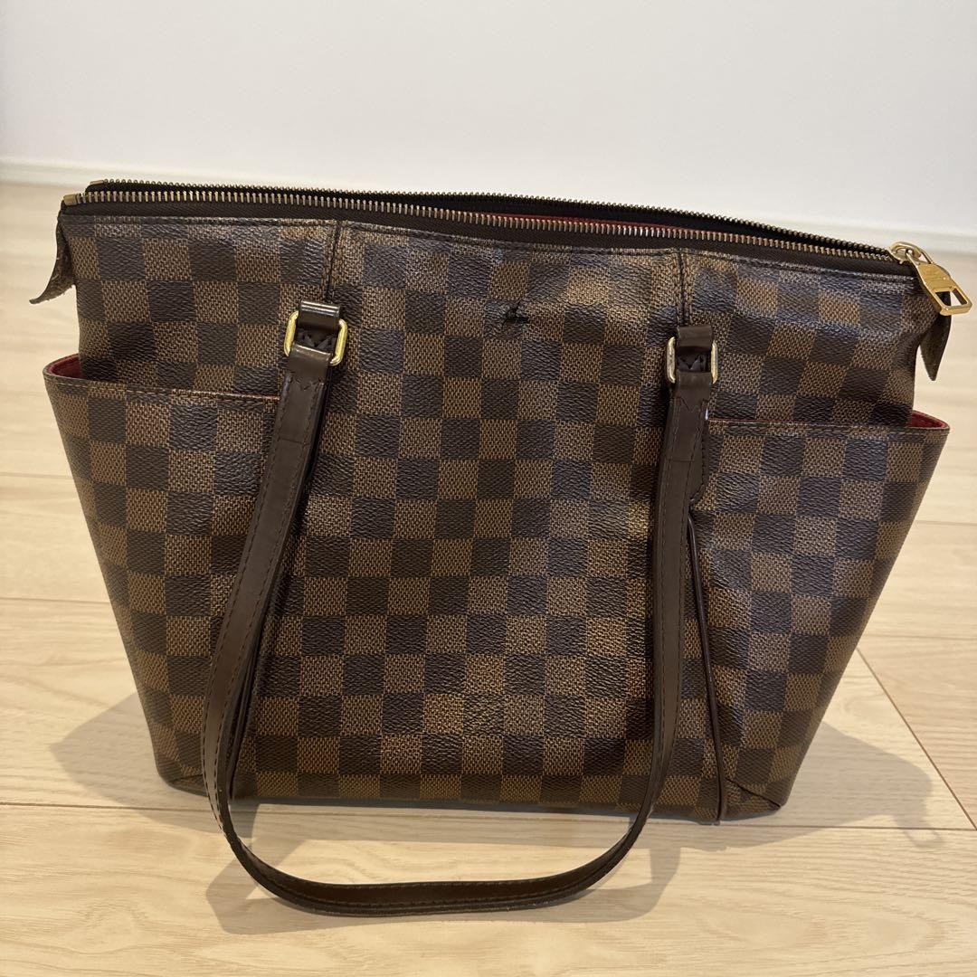 Louis Vuitton Damier Canvas PM Tote Handbag PGDQZQ Stylish Carryall
