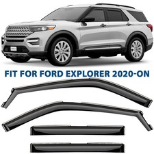 Clim Art Rain Guards Vent Visors Shade For 2020-2026 Ford Explorer Clim Art Rain Guards Vent Visors Shade For 2020-2026 Ford Explorer
