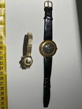 2x Vintage Damenuhren Goldfarben – Elbra Mechanisch & Quartz mit Strass …