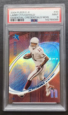 2004 Fleer E-X Larry Fitzgerald Essential Credentials Now RC 14/43 PSA Mint 9