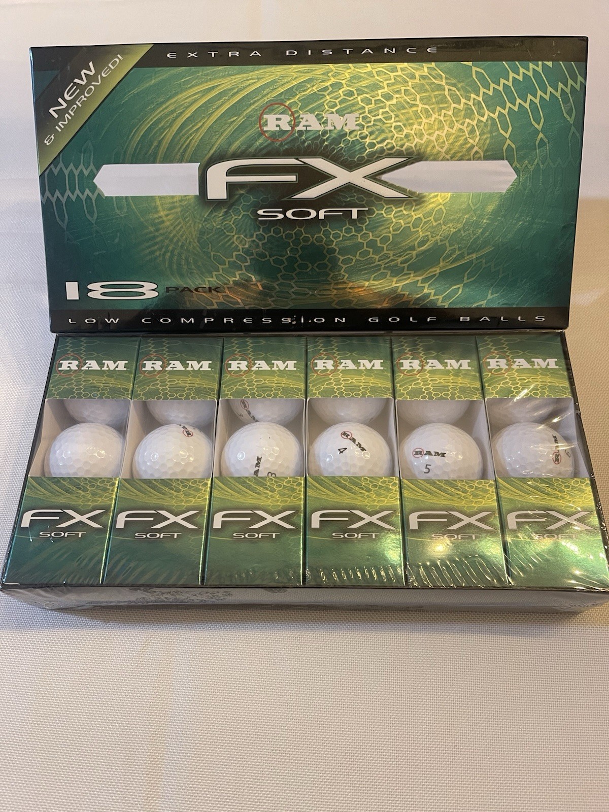 S 18 -( 6x3 Pack) Extra Distance New